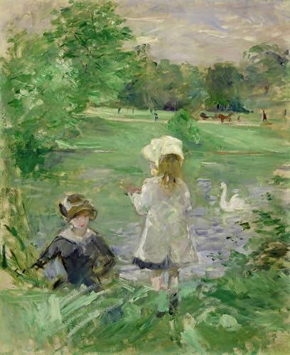 Peinture sur toile Berthe Morisot 60x90 œuvre d'art élégante