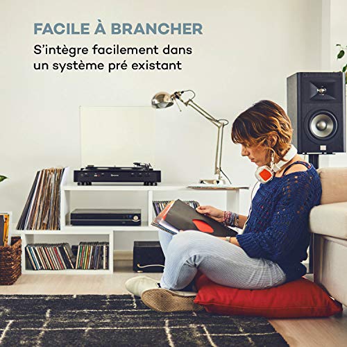 AUNA Fullmatic – Platine entièrement Automatique, 33 ou 45 TR/Min, 30 ou 17 cm Format Record, Port USB, Entrée AUX… - Les Beatles, Paul McCartney, John Lennon, RIngo Starr, George Harrison AUNA Fullmatic - Platine entièrement Automatique, 33 ou 45 TR/Min, 30 ou 17 cm Format Record, Port USB, Entrée AUX… – Image 7