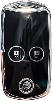 Car Key Cover, Practical 2 Button Flip Key Fob Case for Honda Cars For Civic, For Accord, For Jazz, For CRV, HRV, and CRZ Keys No Signal Interference and Protective