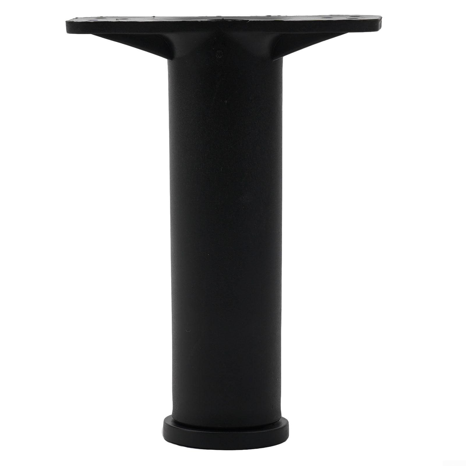 Adjustable Telescopic Bed Beam Support Bracket for Furniture Heightening, Heavy-Duty Steel Fixer with Black Finish, 18-34cm Extension, (18-20cm)