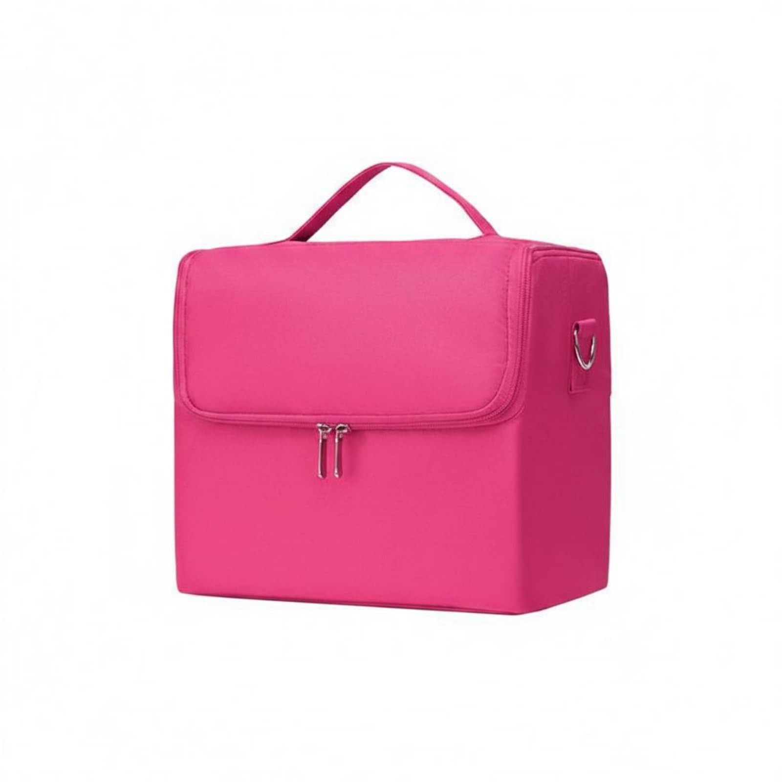 Large Capacity Multilayer Cosmetic Case Multi-Compartment Portable Makeup Organizer Easy to Organize Portable Makeup Box Lightweight for Nail Technicians, Eyelash Artists, Salon, Outdoor Use,-image-13