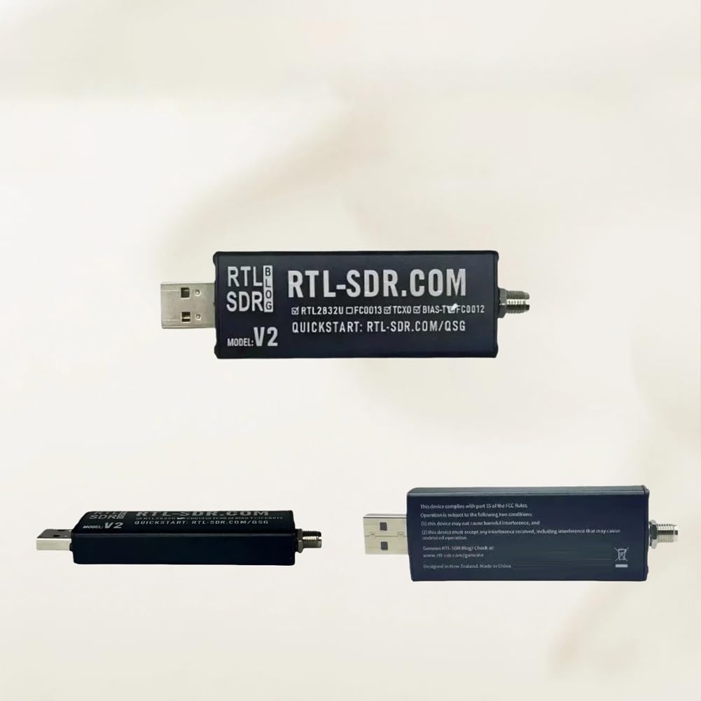 Récepteur Radio Logiciel SDR V2 RTL2832U Équipé d'un Tuner FC0012, Bande 22-948,6 MHz