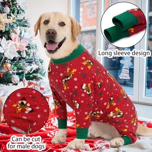 Axcimond Genesungsanzug für Hunde – postoperativer Einteiler für Nachoperationen und Bauchwunden, Alternative zum Kegel-E-Halsband