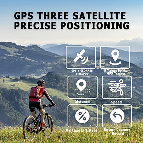 image for Altimeter GPS Digital Waterproof Outdoor Altitude Pre-Warning Remind C
