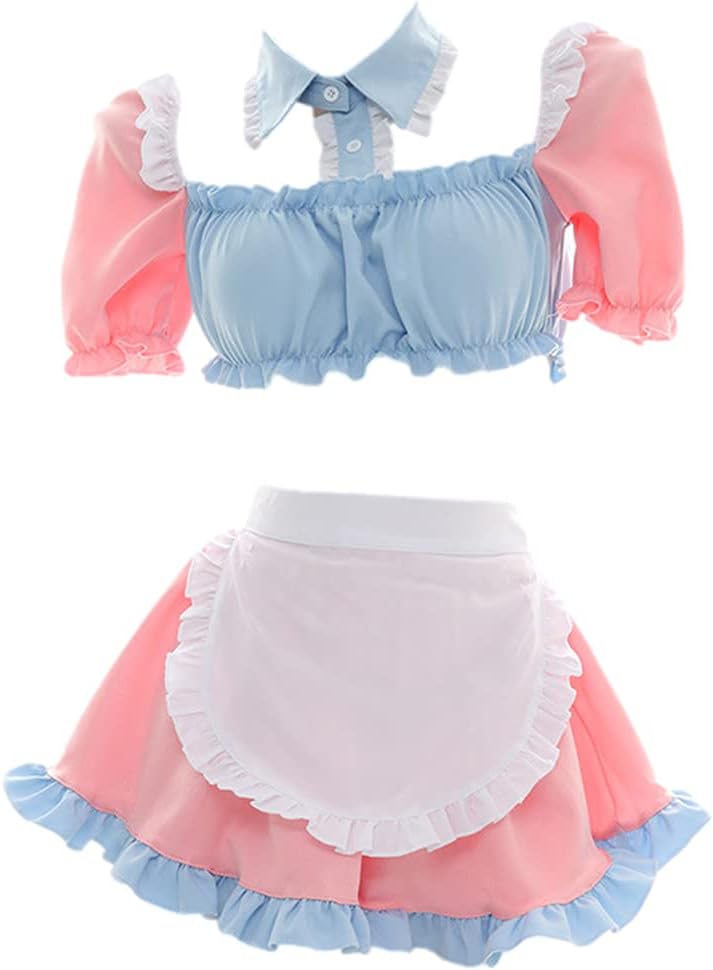 Sexy Cosplay Lingerie for Women Cute Naughty Maid Outfit Costumes