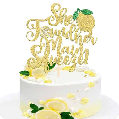 Lemon Cake Topper