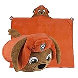 Comfy Critters Paw Patrol Blanket - Zuma - Kids Huggable Pillow and Blanket Perfect for Pretend Play, Travel, nap time.