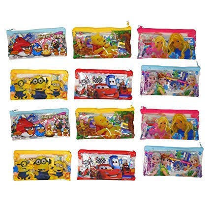 gifts collection™ stationary pouches with 1 pencil 1 eraser 1 sharpener 1 ruler return gift for kids birthday party (pack of 12)-Multi color (B07QXYZ96X) Amazon Price History, Amazon Price Tracker