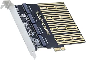 Adaptateur U2 SFF 8639 vers M2 SSD M.2 22 broches SATA, carte convertisseur U2 SFF-8639 vers M2 pour carte mère de bureau PC Adaptateur U2 SFF 8639 vers M2 SSD M.2 22 broches SATA, carte convertisseur U2 SFF-8639 vers M2 pour carte mère de bureau PC