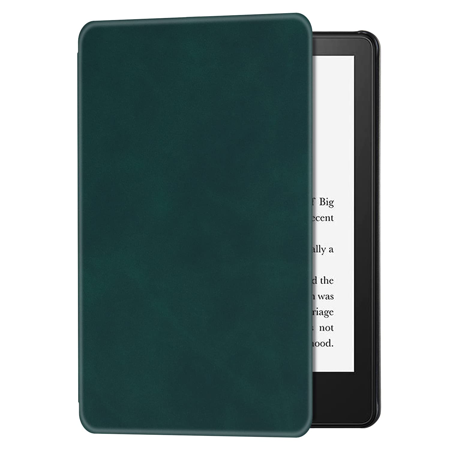 Funda delgada para Kindle Paperwhite de 11ª generación y Kindle Paperwhite Signature Edition eReader (6.8 pulgadas, versión 2021), funda ligera de piel sintética con encendido y apagado