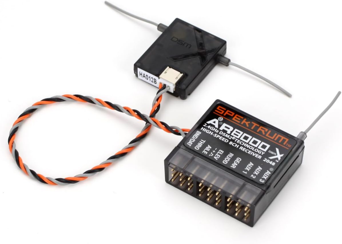 Spektrum AR8000 2.4GHz 8CH récepteur prise en charge DSM2 DSMX avec Satellite étendu pour émetteur JR Spektrum RC DX7 DX8 DX9 Dx18 26 Spektrum AR8000 2.4GHz 8CH récepteur prise en charge DSM2 DSMX avec Satellite étendu pour émetteur JR Spektrum RC DX7 DX8 DX9 Dx18 26