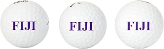 Phi Gamma Delta Golf Balls 3 Pack Full Color Golf Ball (Letter)