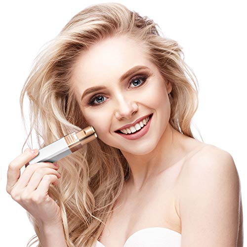Dolanus Facial Hair Removal for Women, Facial Razors for Women face Painless Facial Hair Trimmer with Built-in LED Light