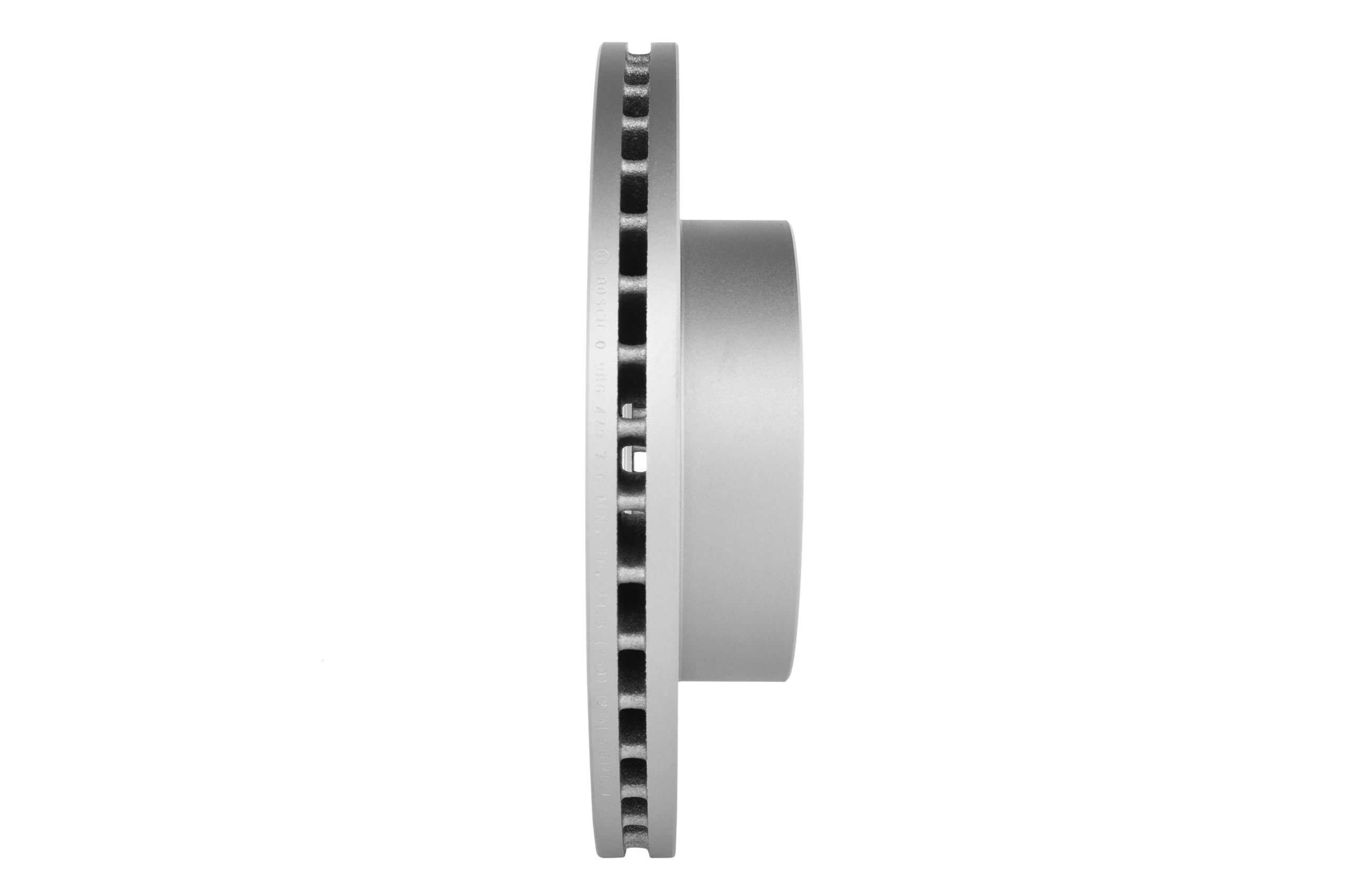 BOSCH Disco Freno BD1548 - Disco Freno Solido di 302mm - Asse Anteriore - Conforme al regolamento ECE-R90 - Lunga Durata, Anticorrosione Avanzata - 1 Disco