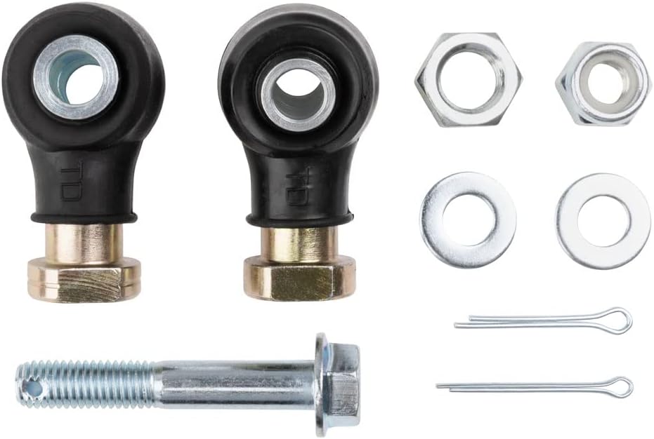 Tusk Tie Rod Ends – Heavy-Duty Steering Replacement Components for Off-Road ATVs and Utility Vehicles - Compatible with Polaris Sportsman 500 4X4 1998-2006/Scrambler 500 4X4 2000-2012 - TK-51-1021