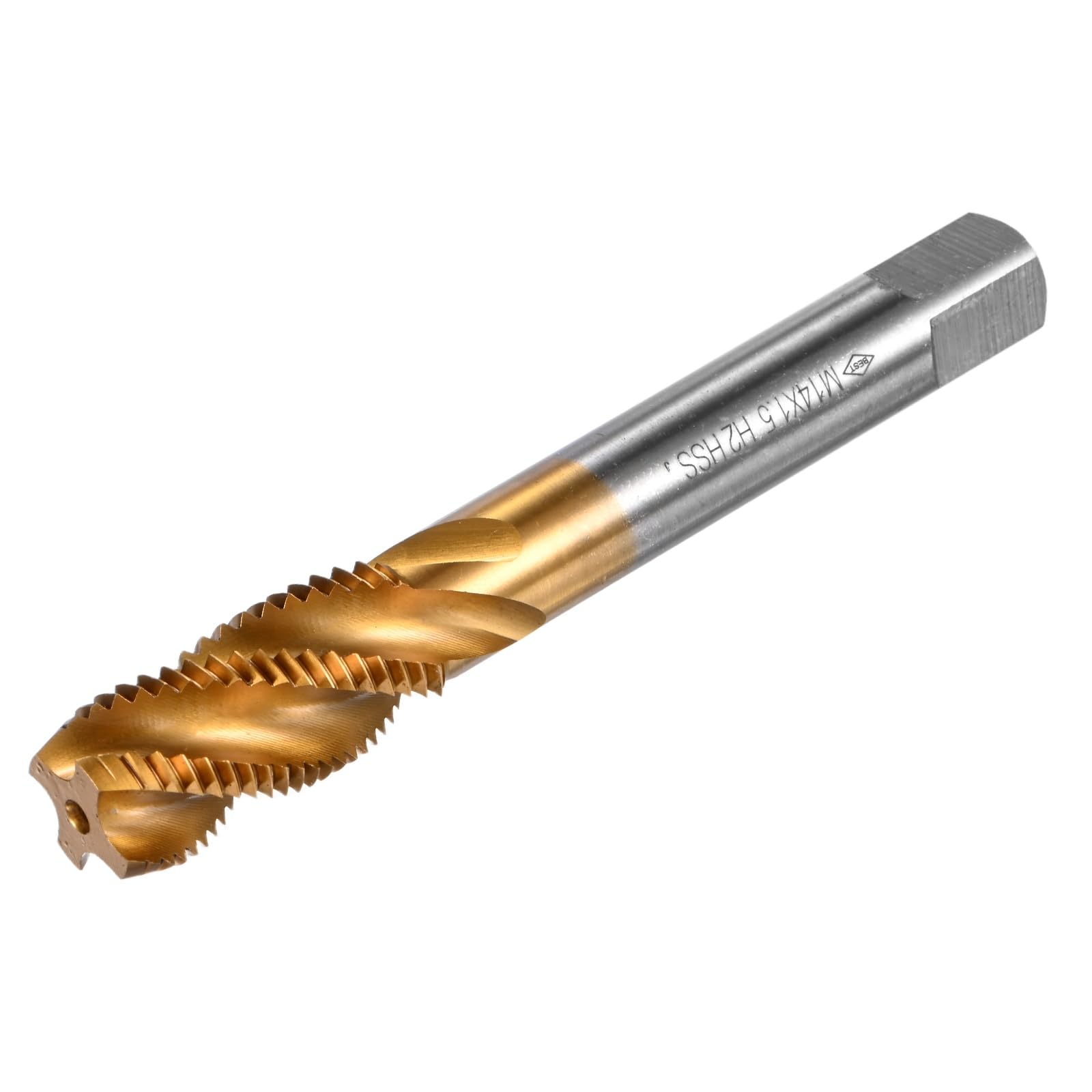 M METERXITY 1-Pack M14x1.5mm Metric Spiral Flute Thread Tap
