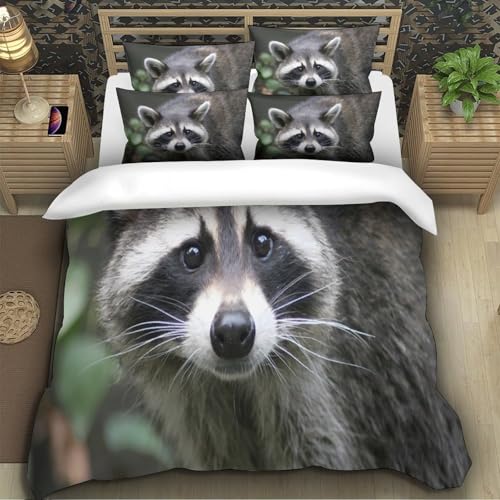 Housse de couette patchwork 200x200cm lit double imprimé 3D hypoallergénique - 5