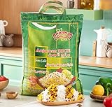 Anjoman 1121 Sella Basmati Rice - 5 Kg | Extra Long Grain | Aromatic Healthy Parboiled Rice for Non-Sticky & Fluffy Biryani & Pilaf