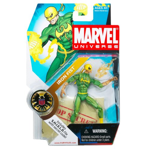 Marvel Universe Action Figure with S.H.I.E.L.D. File - Iron Fist 017