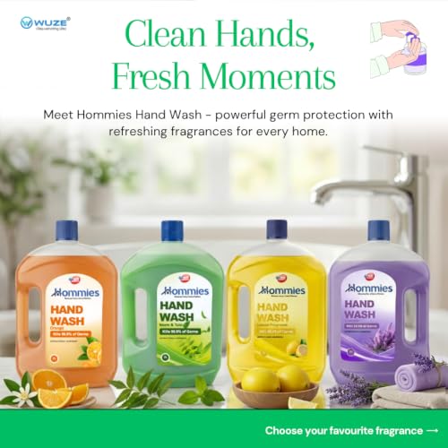 Image of Hommies Liquid Handwash Refill Can, 2 Ltr Orange