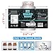 Sumeve Manual Round Labeling Machine, Bottle Label Applicator for Round Bottles(white)