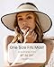 FURTALK Straw Sun Visor Hats for Women UPF 80+ Wide Brim Pontytail Summer Beach Hats