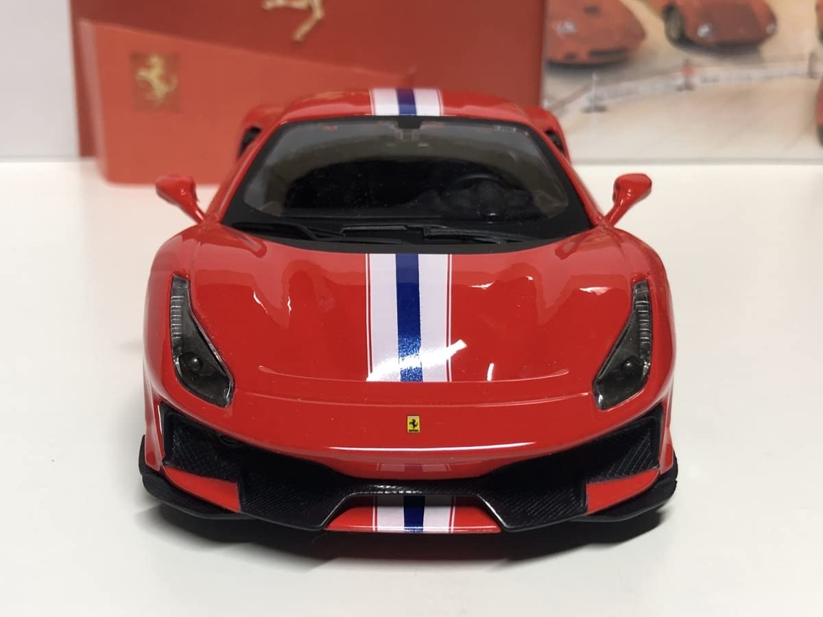 Amazon | Burago 1/24 Ferrari 488 Pista レッド フェラーリ 488