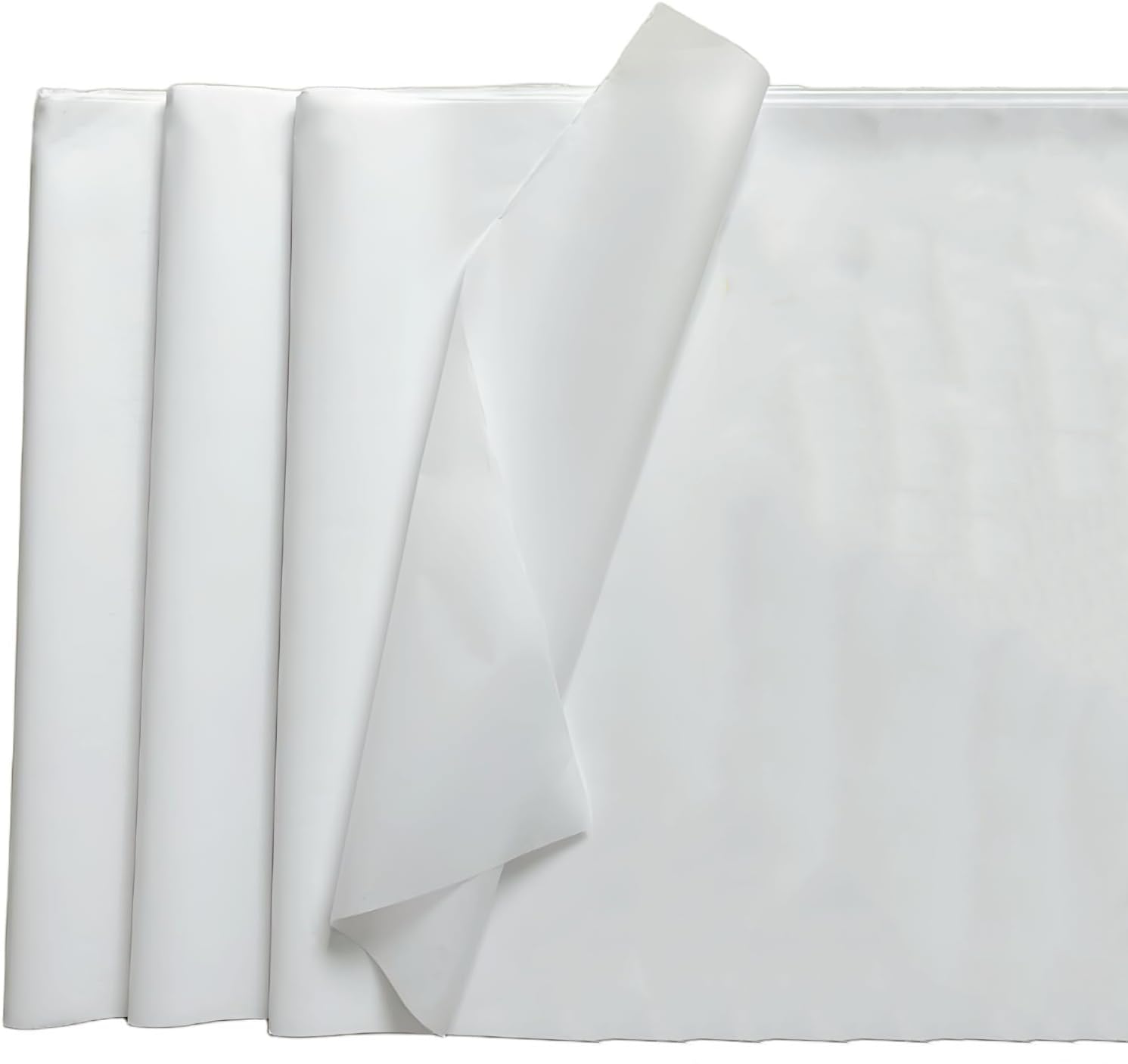 LGIFUTMAX Seidenpapier weiß für Geschenktüten 100 Blatt Seidenpapier Großpackung 50 x 70 cm Verpackungspapier für Geschenkpapier Füller Blumen Kunsthandwerk Geburtstag Hochzeitsdeko Valentinstag Dekor