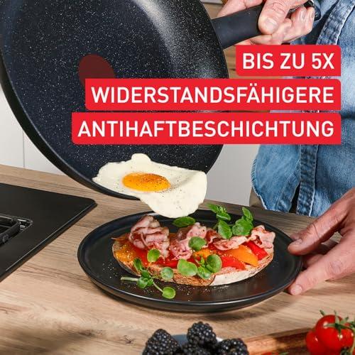 Tefal Explore Stone G7 Bratpfanne 24 cm – Antihaft Pfanne Induktion geeignet, Thermo-Signal Temperaturanzeige, kratzfeste Beschichtung… – Ansicht 3