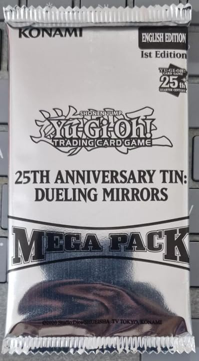 Booster Pack TO YU GI OH : 1X Sealed Booster Pack 25th Anniversary Dueling  Mirrors Tin Mega