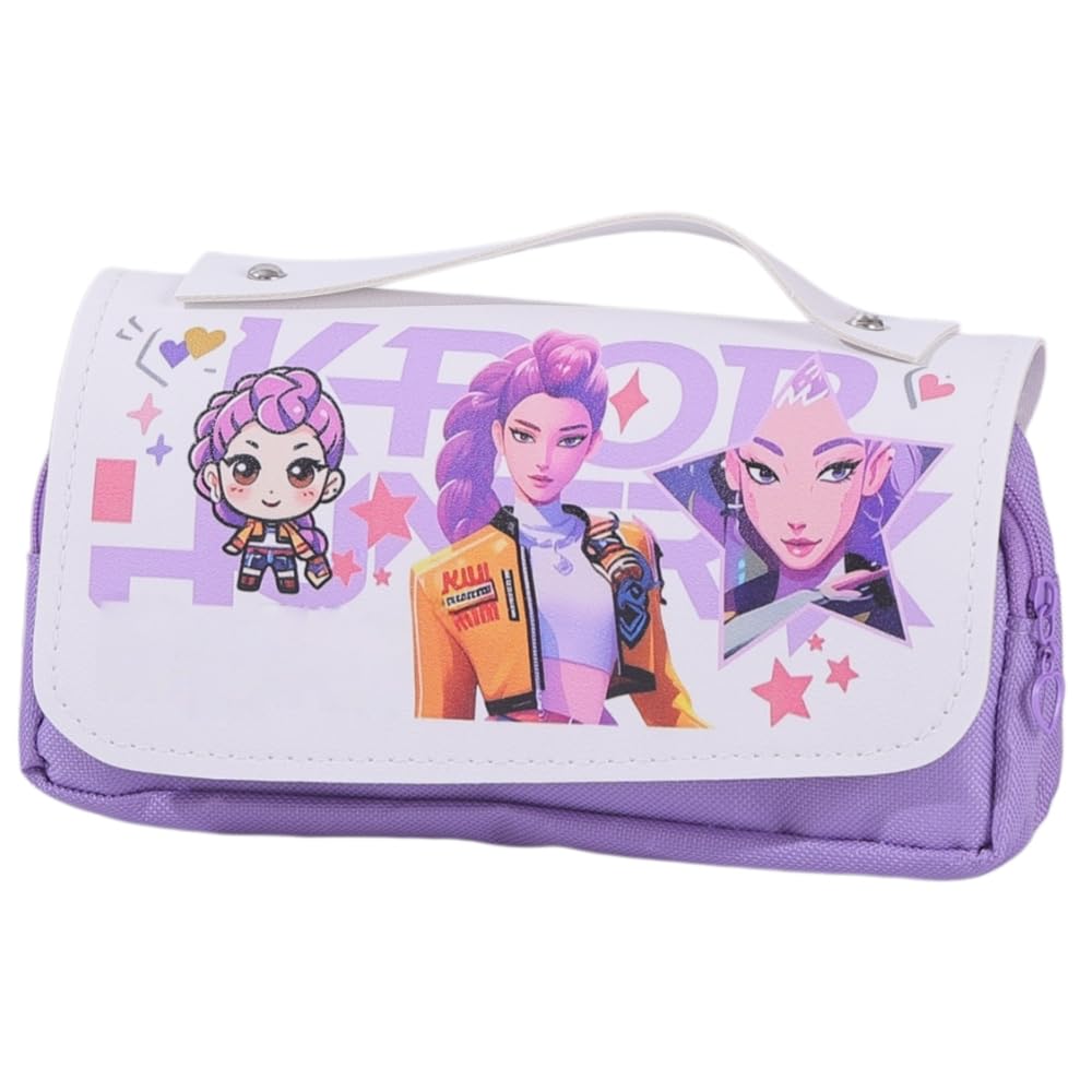 OMEIU Store 3D Girls Boys Kids Kpop Pencil Case,High Capacity Water Proof,School Supplies Gifts Stationery (Kpop)