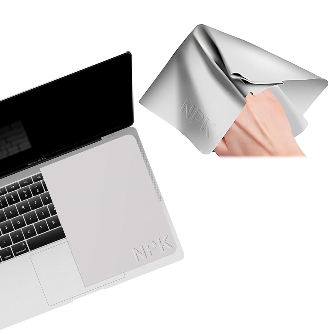 1 Pezzo 34 ×22,5 cm Schermo Tastiera Impressione Protezione Pellicola in Microfibra e Panno di Pulizia 15“ Compatibile con MacBook 15” MacBook Pro 16” e MacBook Air 15”