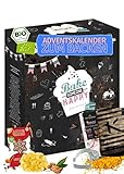 Adventskalender Backen mit 24 besonderem Zubehör zum Backen I Frauen Adventskalender 2022
