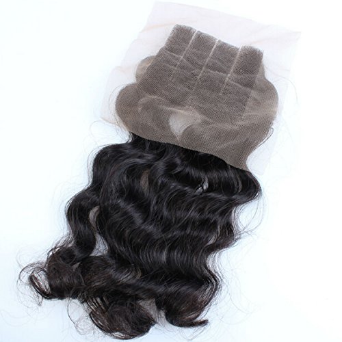 Amazon.com : Junhair 5A 3 way Part Lace Front Closure 4