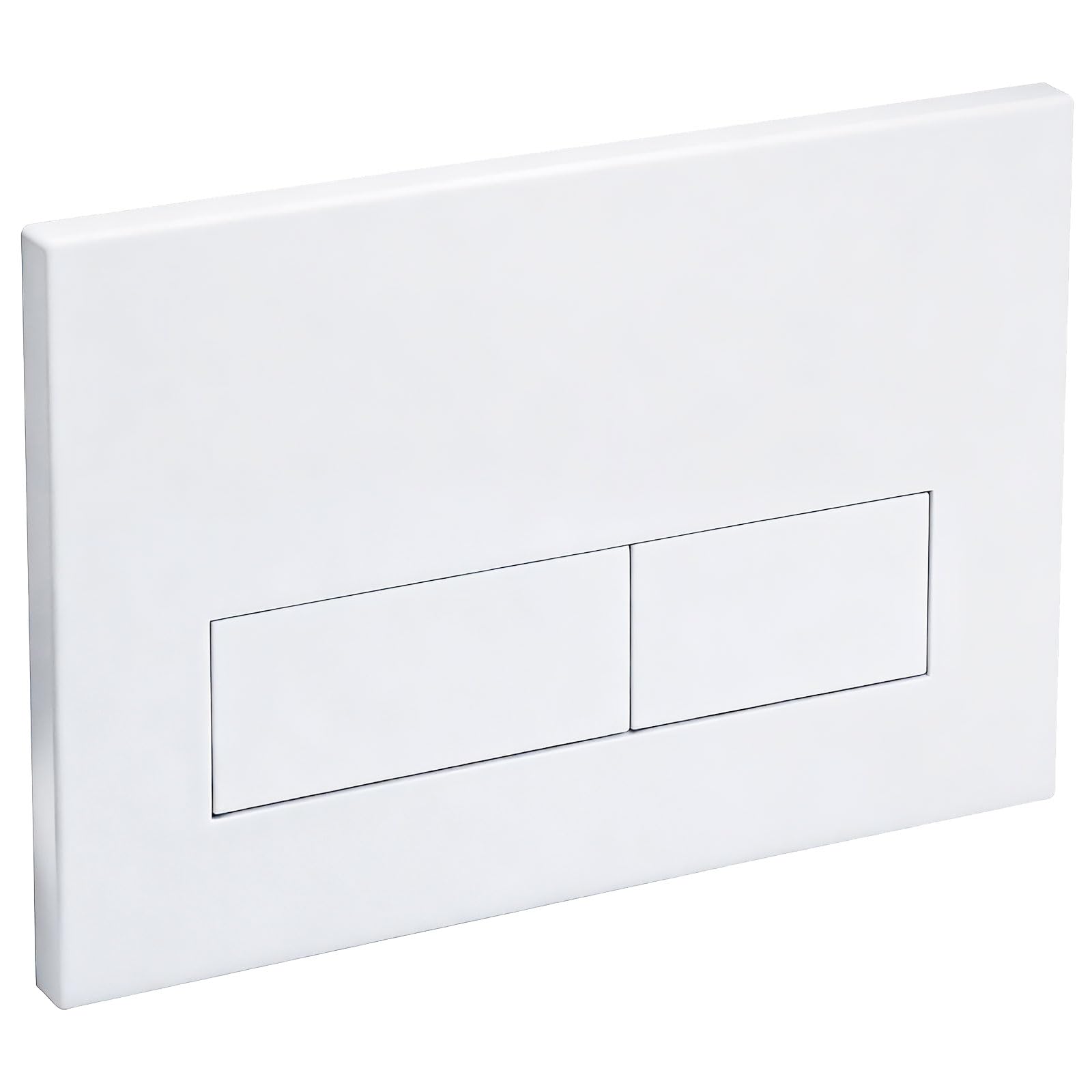 Empyreal Drückerplatte WC Spülkasten Ersatzteile Kompatibel mit Geberit Sigma01,20,30 UP300 & 320 115770115 Betätigungsplatte 2-Mengen-Spülung (Gletscher Weiß)