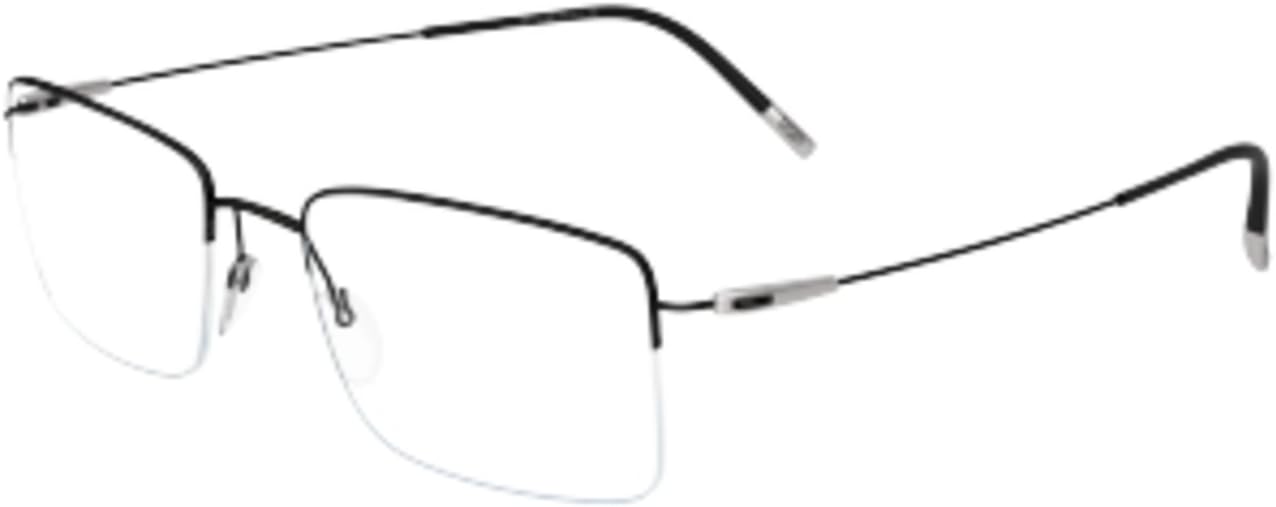 Eyeglasses Silhouette Dynamics Colorwave Nylor 5497 9040 Black/Silver 51/19/140