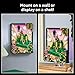 LEGO Wicked Emerald City Wall Art Building Set for Adults - Wall Decor for Living Room, Bedroom, or Dorm - Collectible Wicked Merch for Movie Fans - Gift Ideas for Women & Men, Ages 18+ - 75685