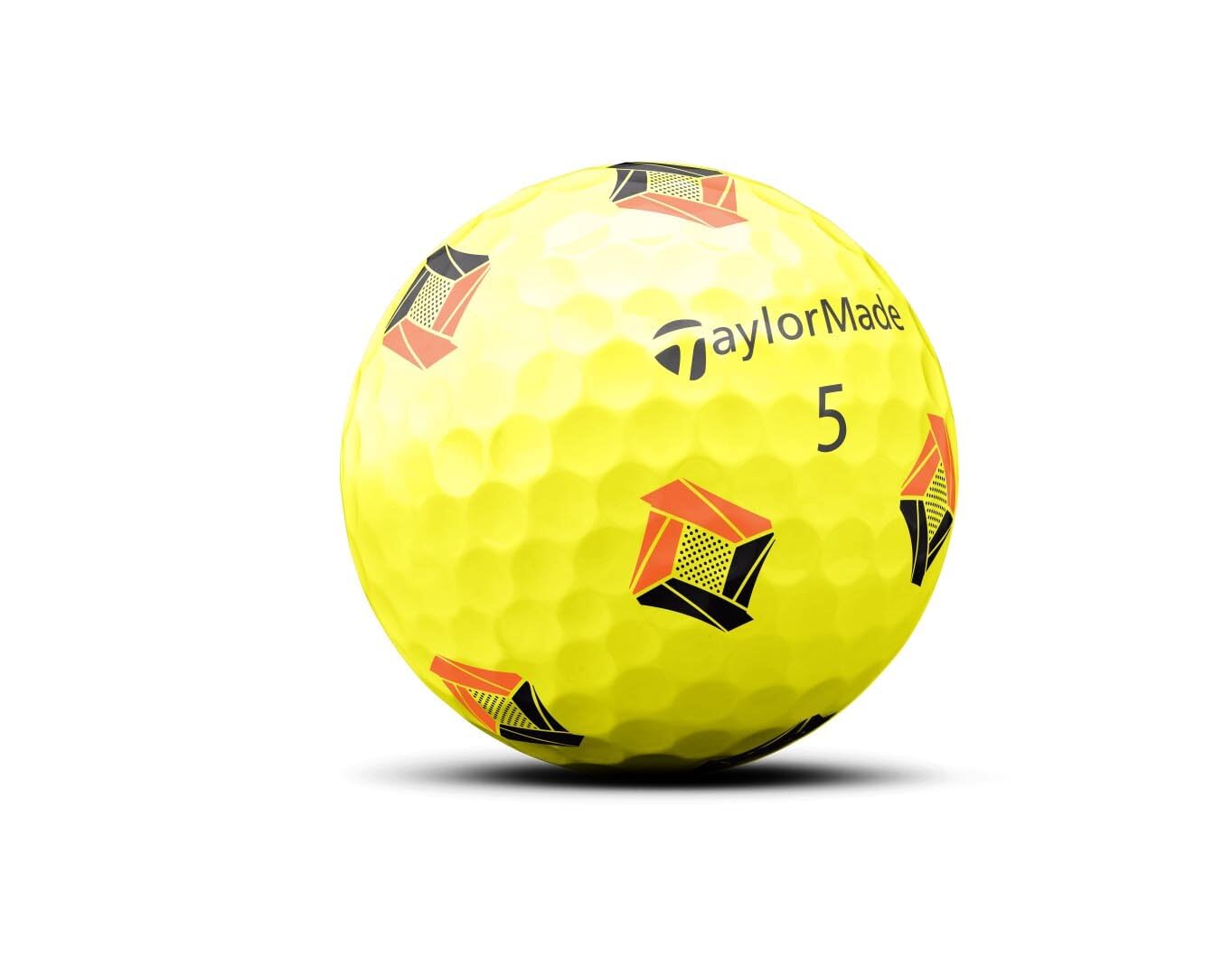 TaylorMade TP5 pix 黄 2ダース TaylorMade TMJ24 TP5 pix YLW JPN 12 Pack Teepee Five Picks Yellow