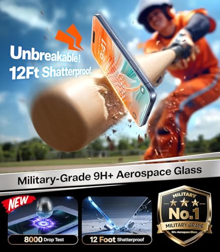 Image of TORRAS GlassGo Privacy Original for iPhone 17 Pro Max Privacy Screen Protector [25 Anti-Spy] [12Ft Shatterproof] 9H+ Aerospace for iPhone 17 Pro Max Tempered Glass Full Coverage 6.9 inch 2-Pack