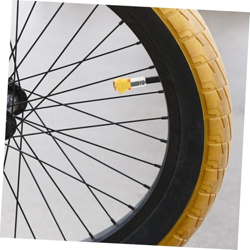 Tapones divertidos para válvula de neumáticos con diseño de pato para accesorios de bicicleta ciclismo resistente de goma miniatura 4