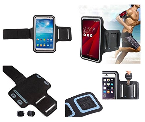 DFV mobile   Armband Professional Cover Neoprene Waterproof Wraparound Sport with Buckle for Samsung Galaxy Note II N7100   Black