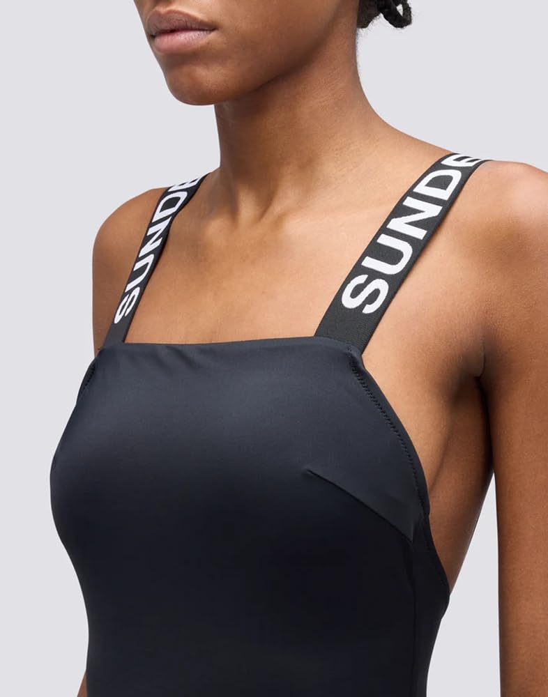 SUNDEK Marylin Swim, Costume Intero da Donna con Elastico Logato