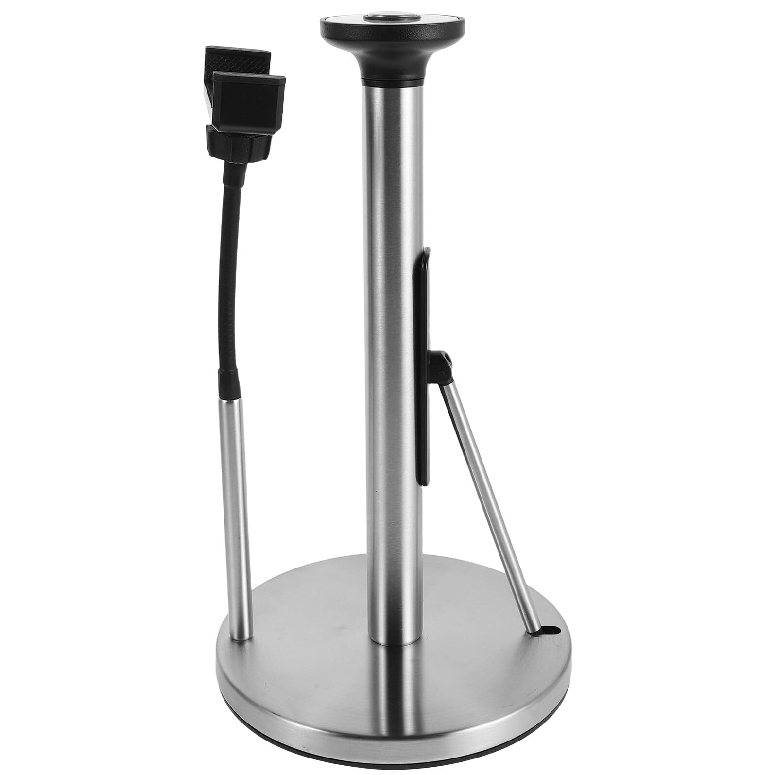 Acero Inoxidable Portarrollos de Cocina con Soporte para Teléfono