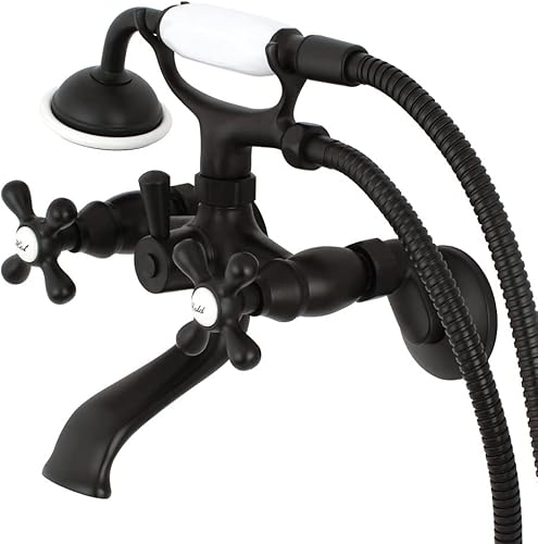 Vista 14 de Kingston Brass KS265 Clawfoot canilla para la bañera, KS265PB Latón pulido