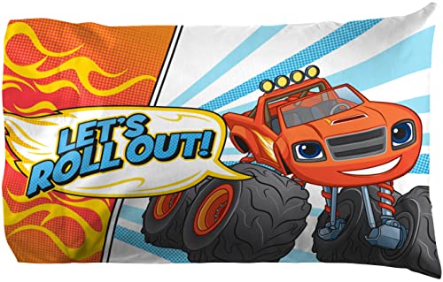 Image of Jay Franco Kids Sheet Set with Fitted, Flat Sheets & Pillow Cover - Ultra-Soft Bedding with Pillowcase for Room Decor, Multi - Blaze, 4 Piece Full