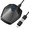 TONOR Conference Microphone with AI Noise Canceling, USB Mic for Teleconference, Condenser Mic for Work at Home, Volume Adjustment, Compatible with Windows and Mac, Desktop PC and Laptop, G11 PRO