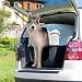 Ferplast Trasportino Cane CLIPPER PLUS, IATA, Trasportino Cane Taglia Grande max 60 Kg, Trasportino Rigido, Chiusura Sicura, con Doppio Vano per Accessori, Maniglia Estraibile, 105 x 75 x h 79 cm