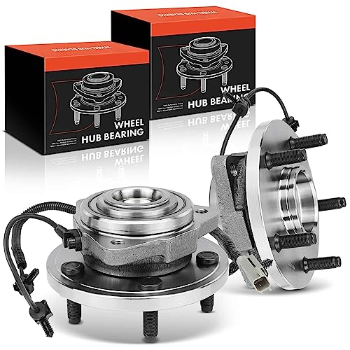 Frankberg 2x Radlager Radlagersatz Vorderachse mit integriertem ABS-Sensor Kompatibel mit Commander XH XK 3.0L-5.7L 2005-2010 Grand Cherokee III WH 3.0L-6.1L 2005-2010 Replace# 52089434AB