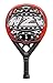 NZI Power Attack Racchetta da Paddle, Unisex Adulto, Unisex Adulto, Power Attack, Rosso/Nero, Taglia Unica