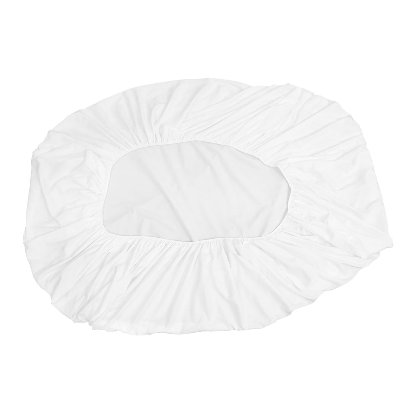 SOLUSTRE Proteggere Materasso Morbido e Traspirante Bianco in Cotone Bordo Elasticizzato in Casa e Hotel